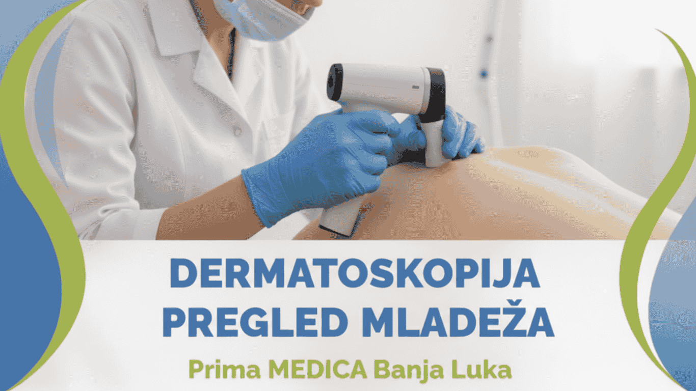 Dermoskopija Dermatoskopija Pregled i uklanjanje mladeža Banja Luka