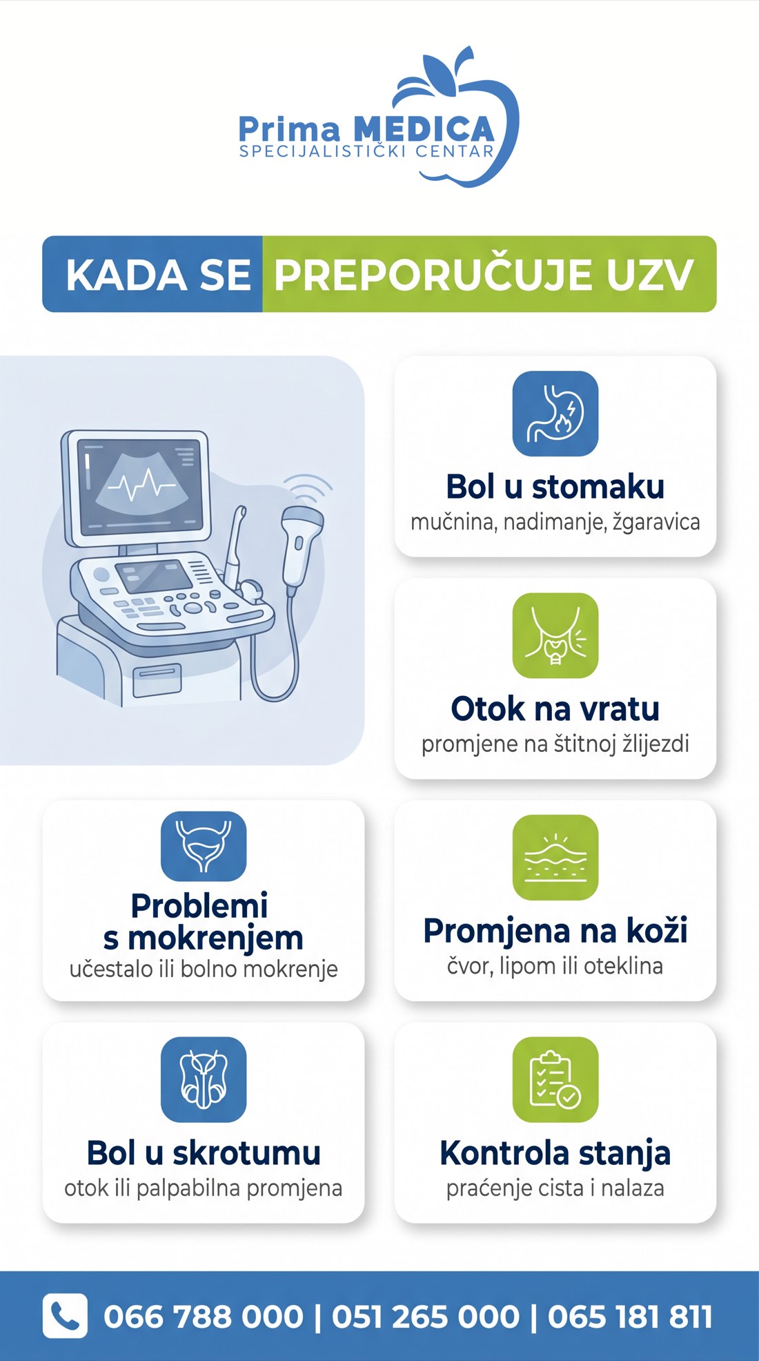 Kada se preporučuje UZV pregled